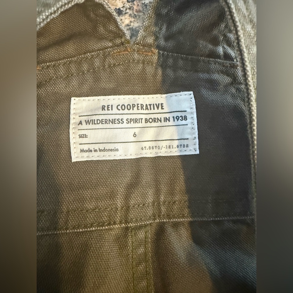 Rei women’s trailsmith overalls size 6 nwt - Picture 9 of 15